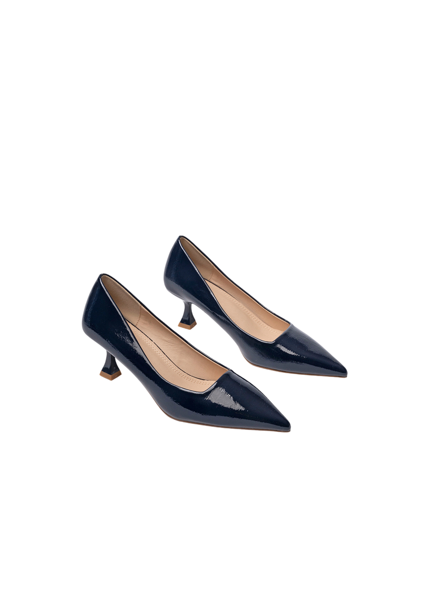 Decolleté "Jane" TwentyFourhaitch blu in vernice JANE BLU TwentyFourhaitch 