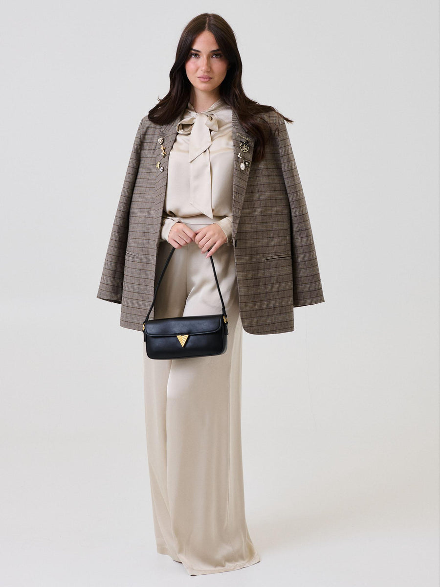 Pantalone a palazzo Armoire beige C827P22R LANA Armoire 