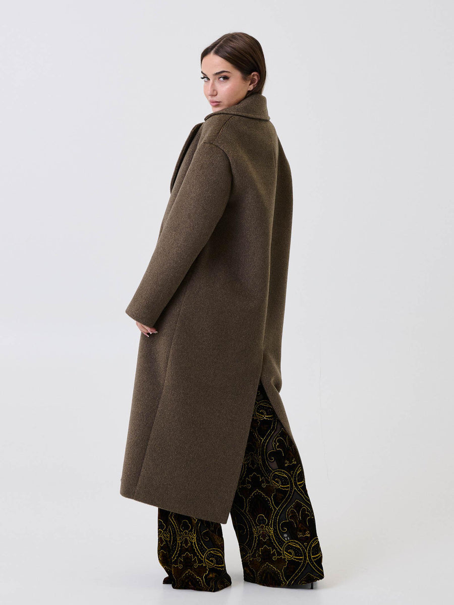 Cappotto "Lady" Bohemian Vì marrone SDBO5012 BROWN Bohemian V 