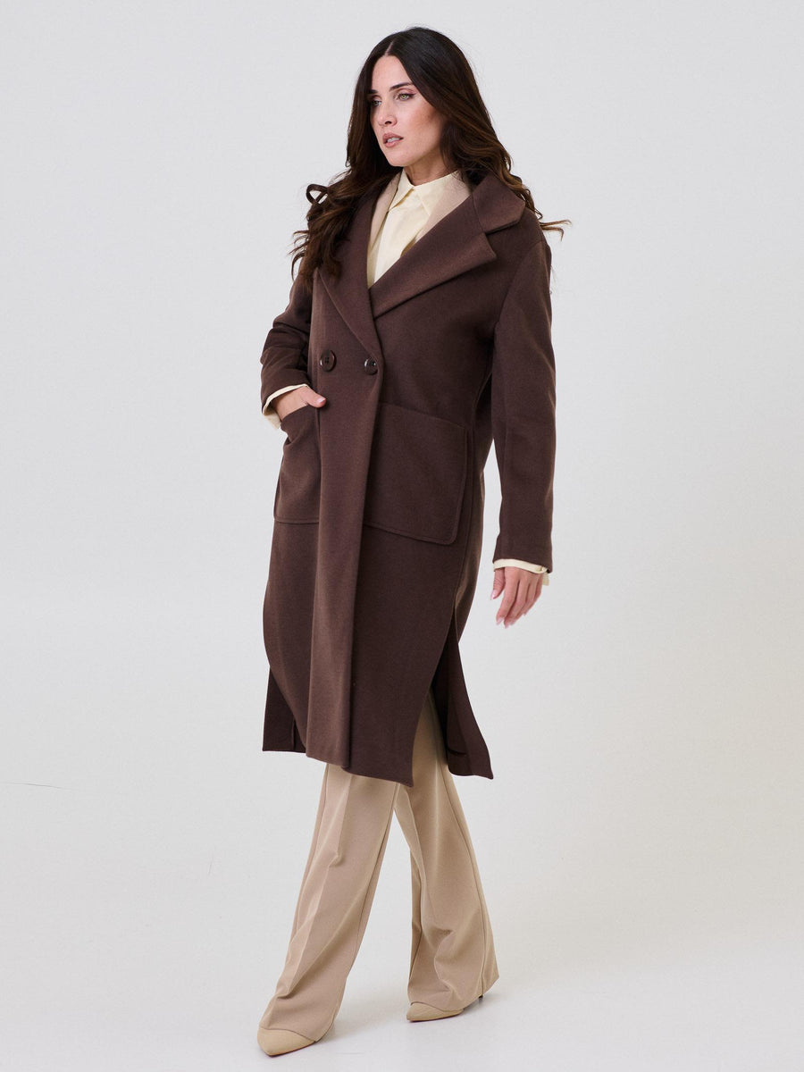 Cappotto doppiopetto "Eloise" Armoire marrone ELOISE FONDENTE Armoire 