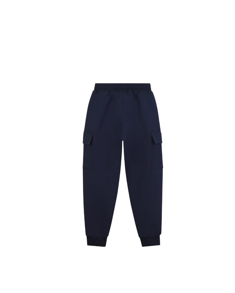 Pantalone in tuta cargo Boss blu navy J52295 849 Boss 