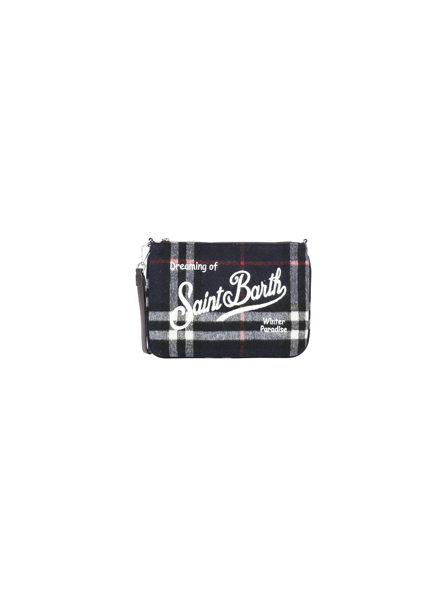 Pochette Parisienne fantasia Tartan PAR0009 09720E MC2 SAINT BARTH 