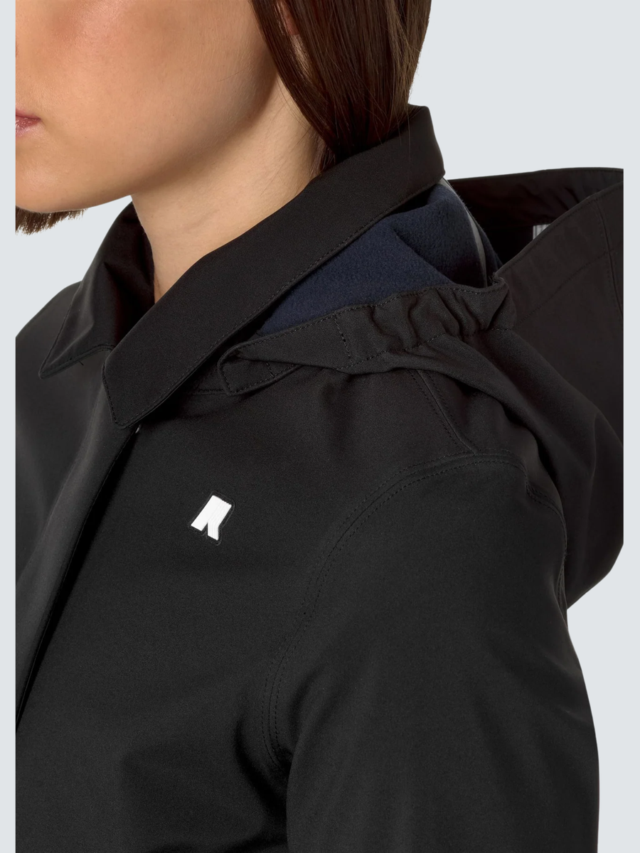 Giubbino"Mathy Bonded" K-Way nero K2148BW A3C K-WAY 