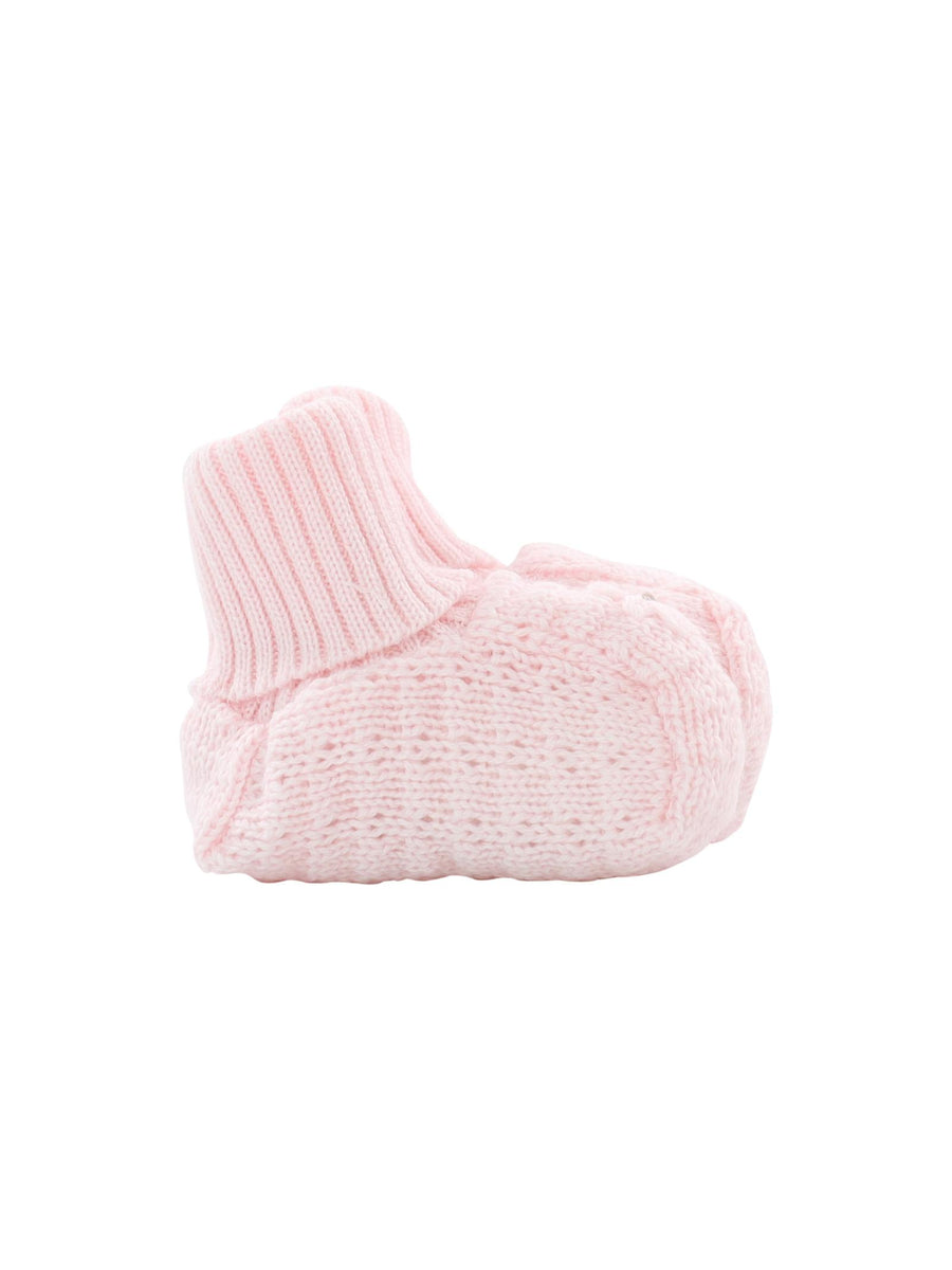 Babbucce rosa con fiore ricamato IG11S C3 Marlù 