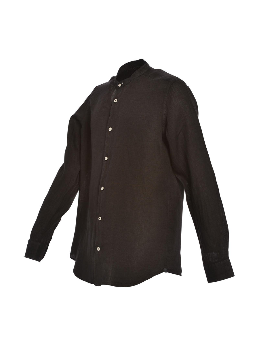 Camicia Guru nero FS049MC309 20 Mastricamiciai 