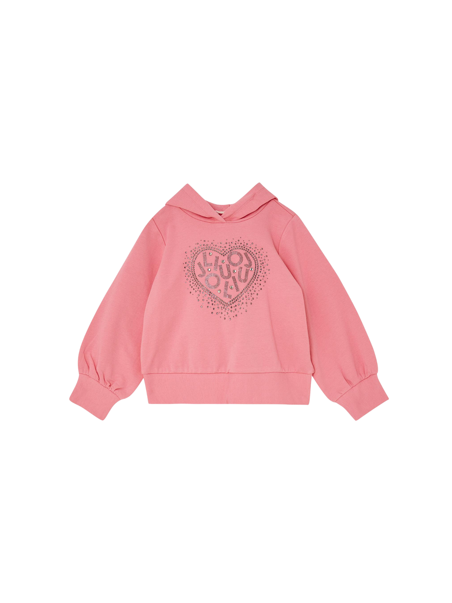 Felpa con cappuccio Liu Jo rosa KF5080 61723 Liu Jo 