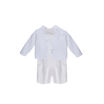 Coordinato Marlù bianco con papillon IM20260 C2 Marlù 