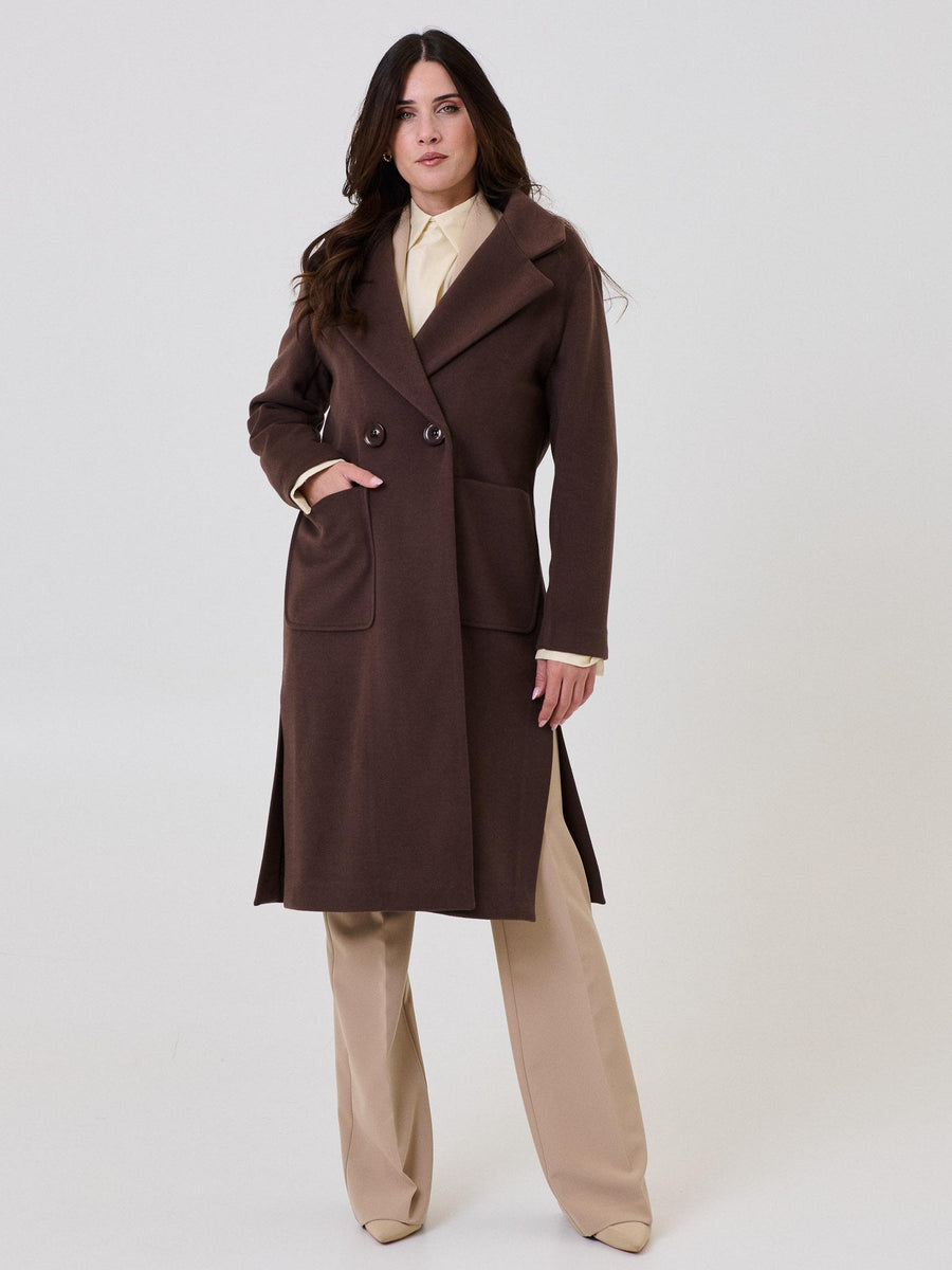 Cappotto doppiopetto "Eloise" Armoire marrone ELOISE FONDENTE Armoire 