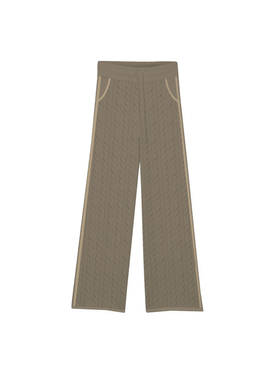 Pantalone in maglia "10" Saint Barth fango DIN0001 00028I MC2 SAINT BARTH 