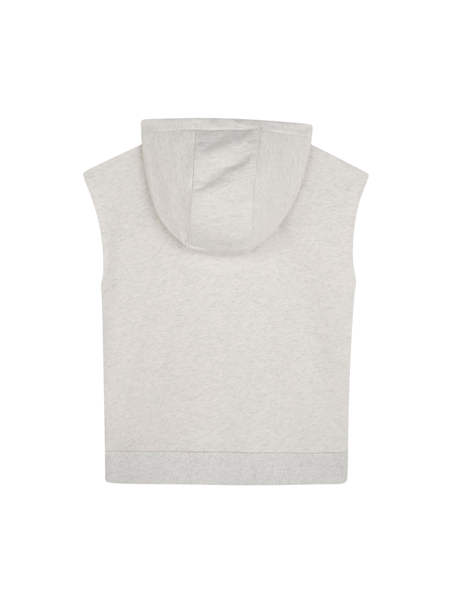 Felpa smanicata con cappuccio Marc Jacobs grigia W60427 C23 Marc Jacobs 