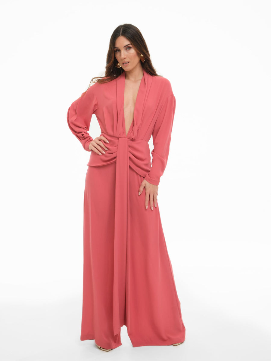 Jumpsuit "gala" Silence Limited bianco ombretto TUT649 OMBRETTO Silence Limited 