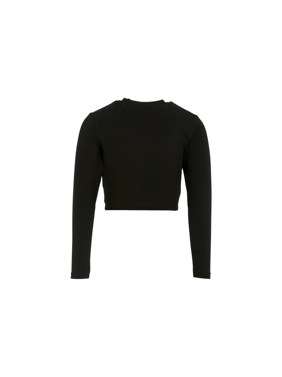 Maglia cropped Pinko nera KFTS023 N000 Pinko 