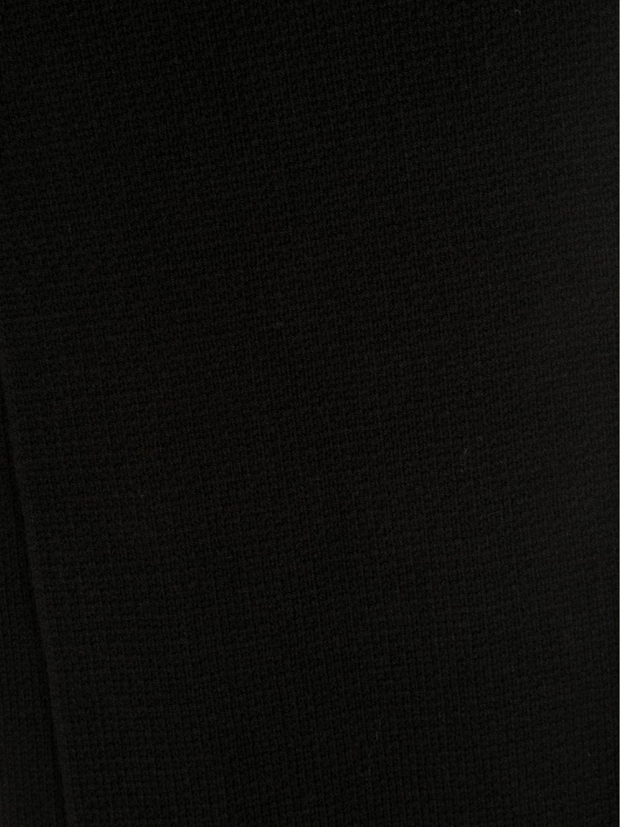 Sciarpa bambino nera con logo applicato DQ1826D00WC DQ900 Dsquared 