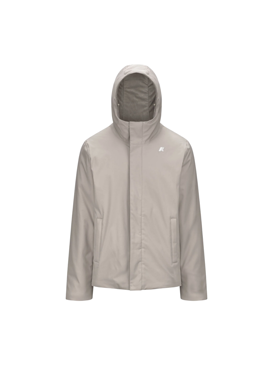 Giubbino "Jacko Twill Marmotta" K-Way beige K8133DW B2X K-WAY 