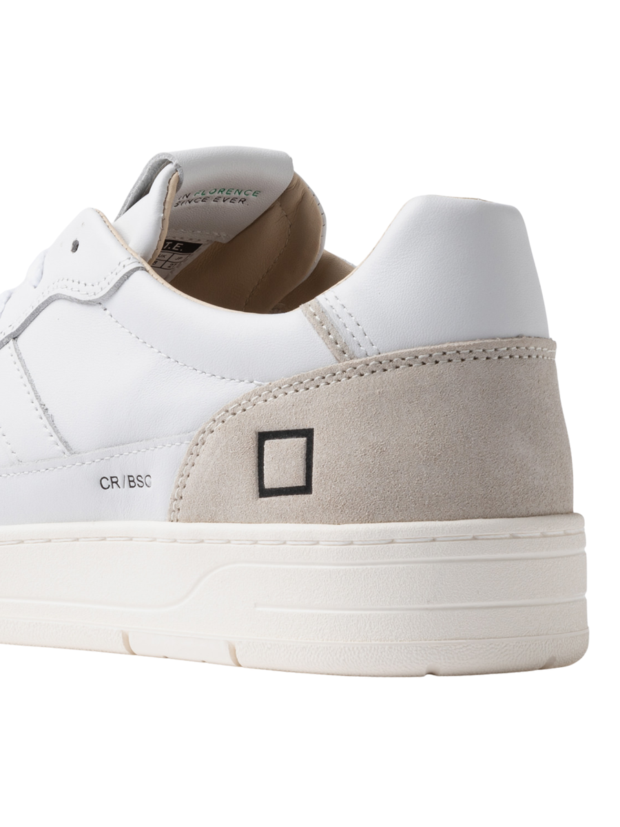 Sneakers "Court 2.0" D.a.t.e. bianco e beige M431-C2-BA HB Date 