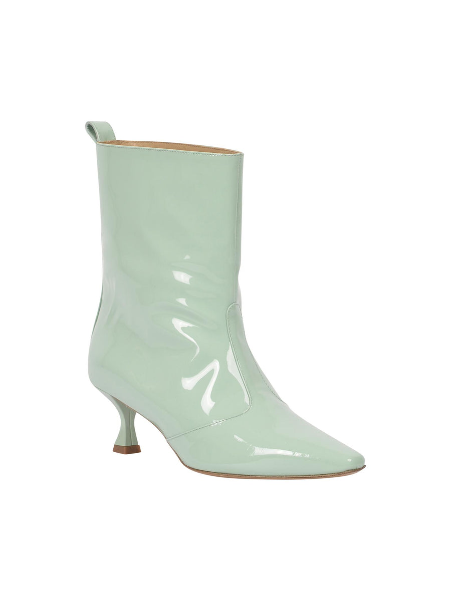 Stivale in vernice menta 762 MINT WO Milano 