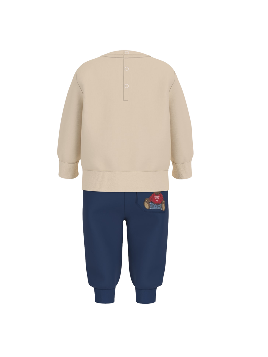 Completo Guess beige e blu navy H5YI00KAX74 G1Z1 Guess 