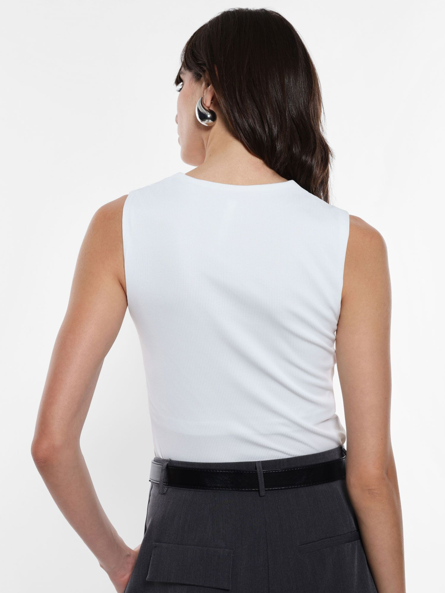 Top Imperial panna con scollo quadrato RGI3ILA PANNA Imperial 