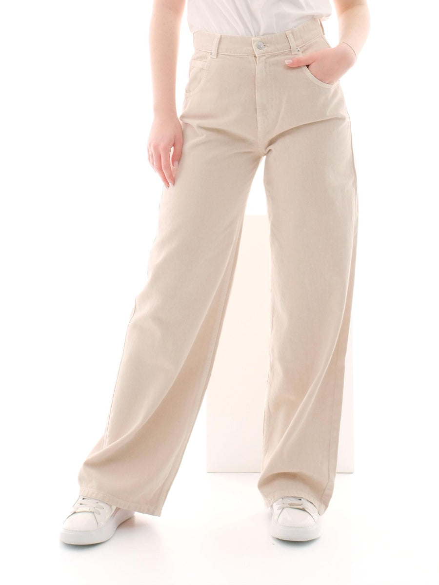Jeans "mia" Vicolo beige relaxed DD5145 BEIGE Vicolo 