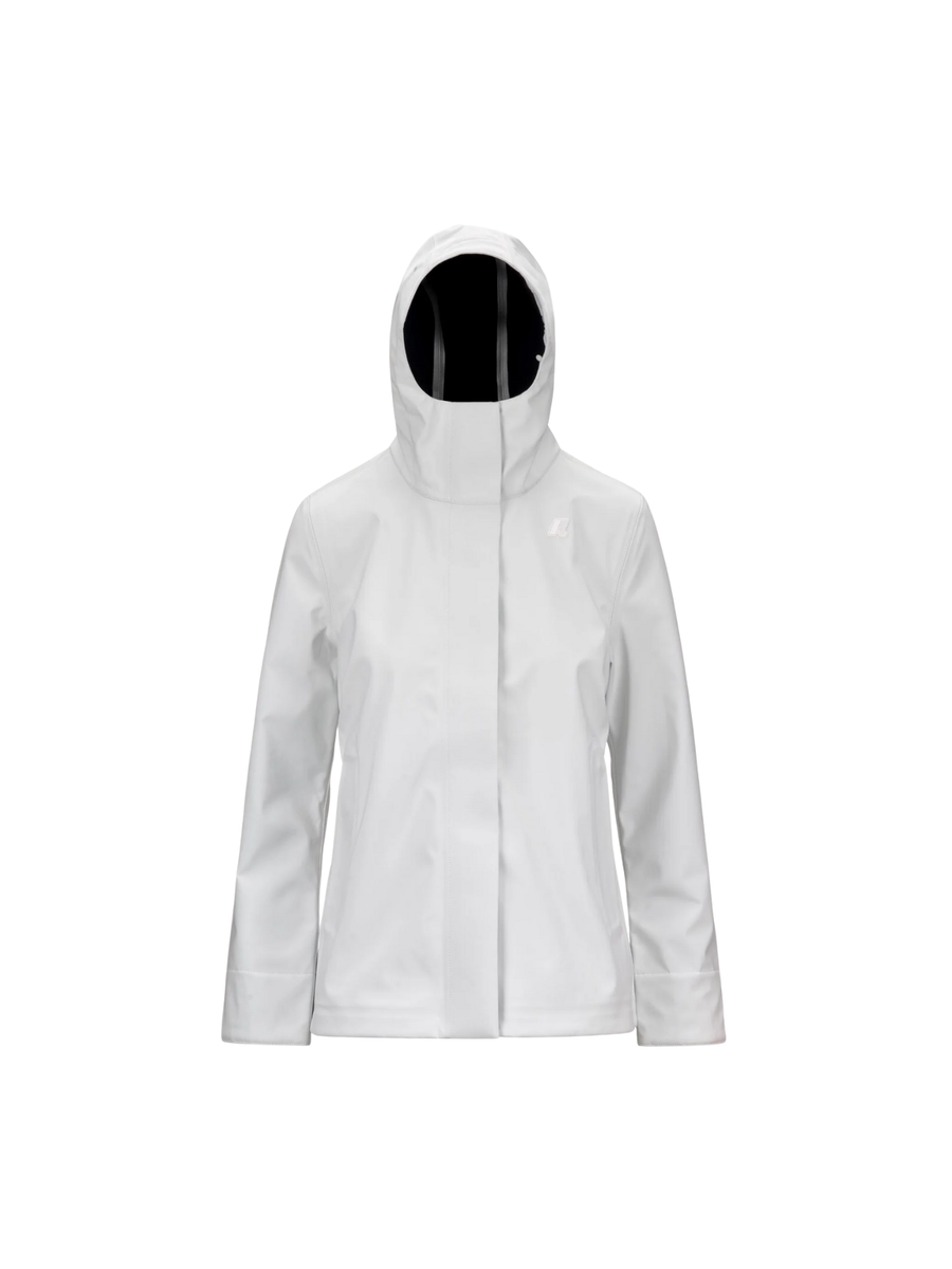 Giubbino "Madalina Bonded" K-Way bianco K21488W AK7 K-WAY 