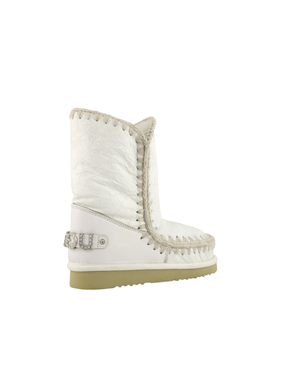 Mou " Eskimo 24- Rhinestones logo" bianco MU.FW101037C WXWHI Mou 