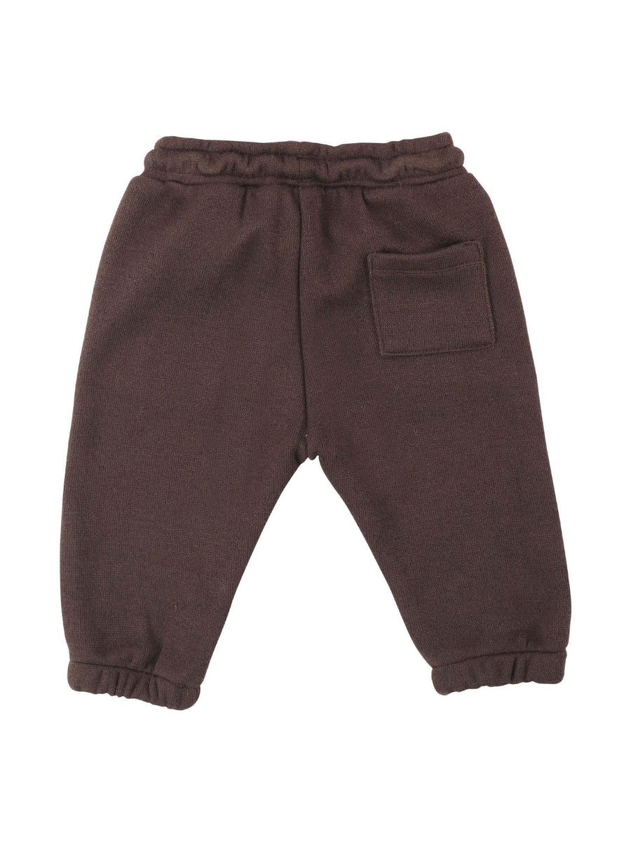 Pantalone marrone con vita elasticizzata MR1861 CAF Manuel Ritz 