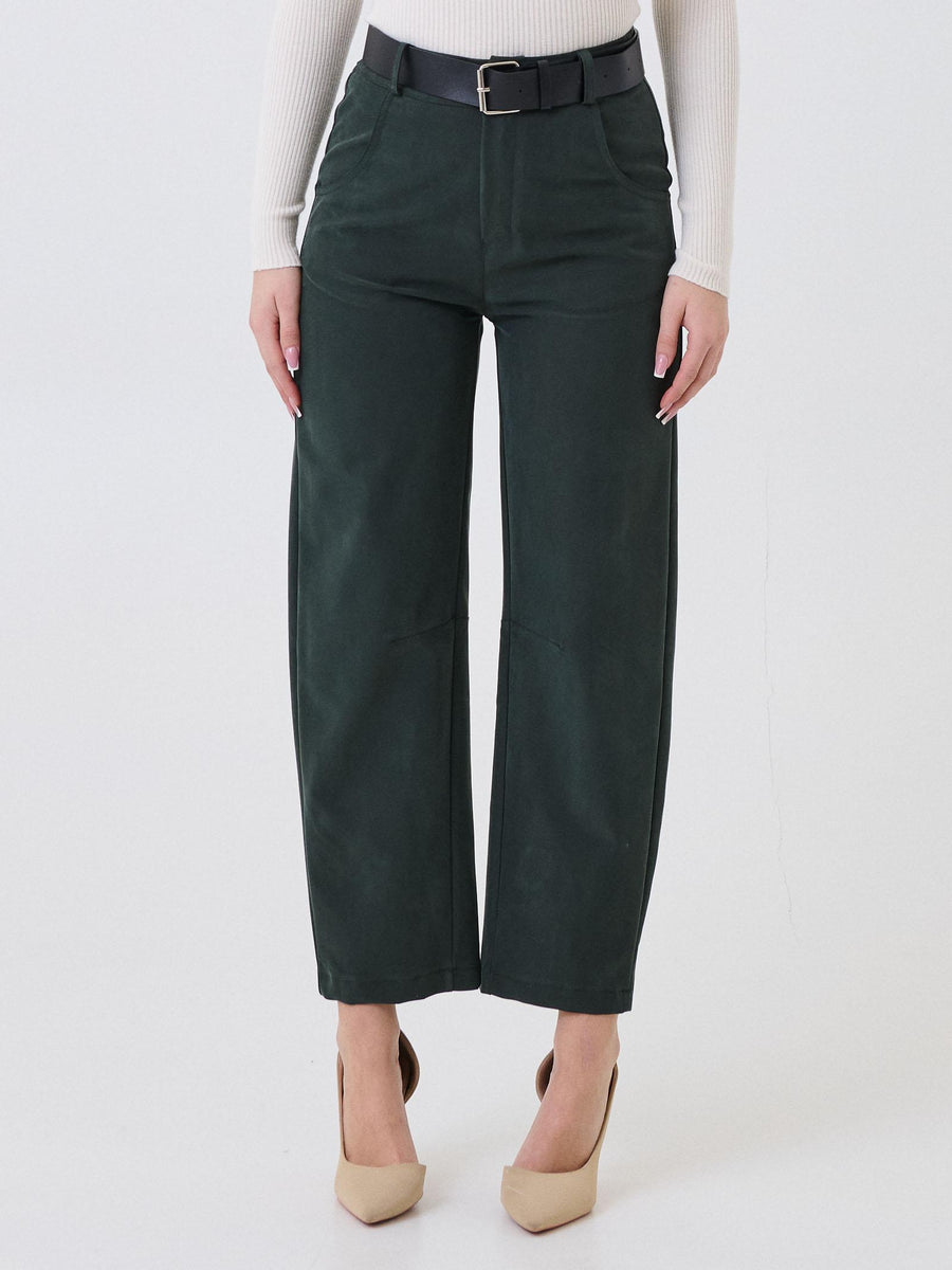 Pantalone Armoire verde militare elasticizzato in vita 448 MILITARE Armoire 