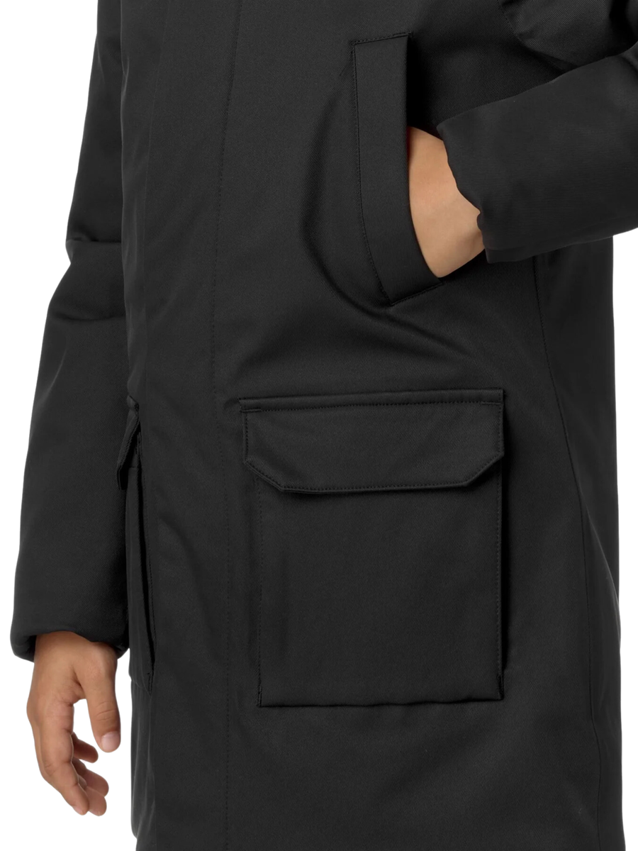 Parka "P. Jarko Twill Marmotta" K-Way nero K1128HW AL8 K-WAY 