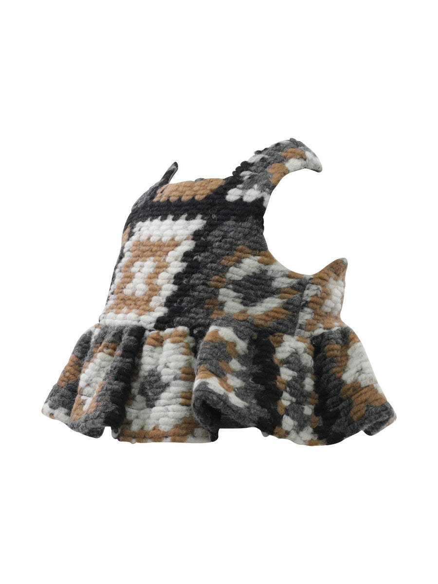 Top di lana in crochet 2R8A62U0044 930AV Douuod 