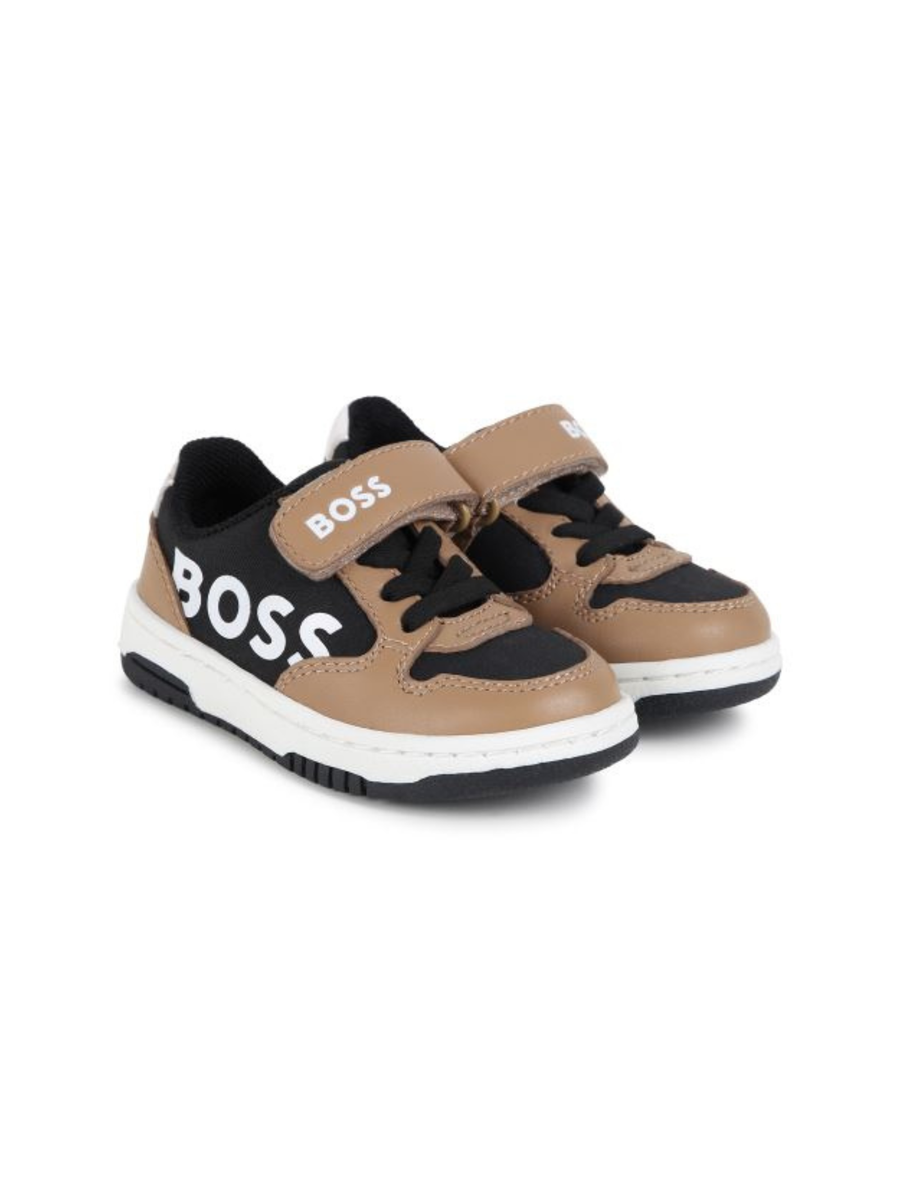 Scarpe Boss beige chiusura a strappo con lacci J51343 09B Boss 