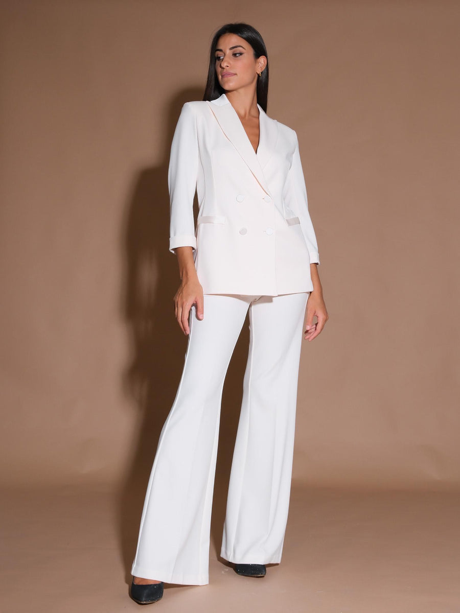 Pantalone flare smoking zinco P3E9GAW ZINCO Imperial 