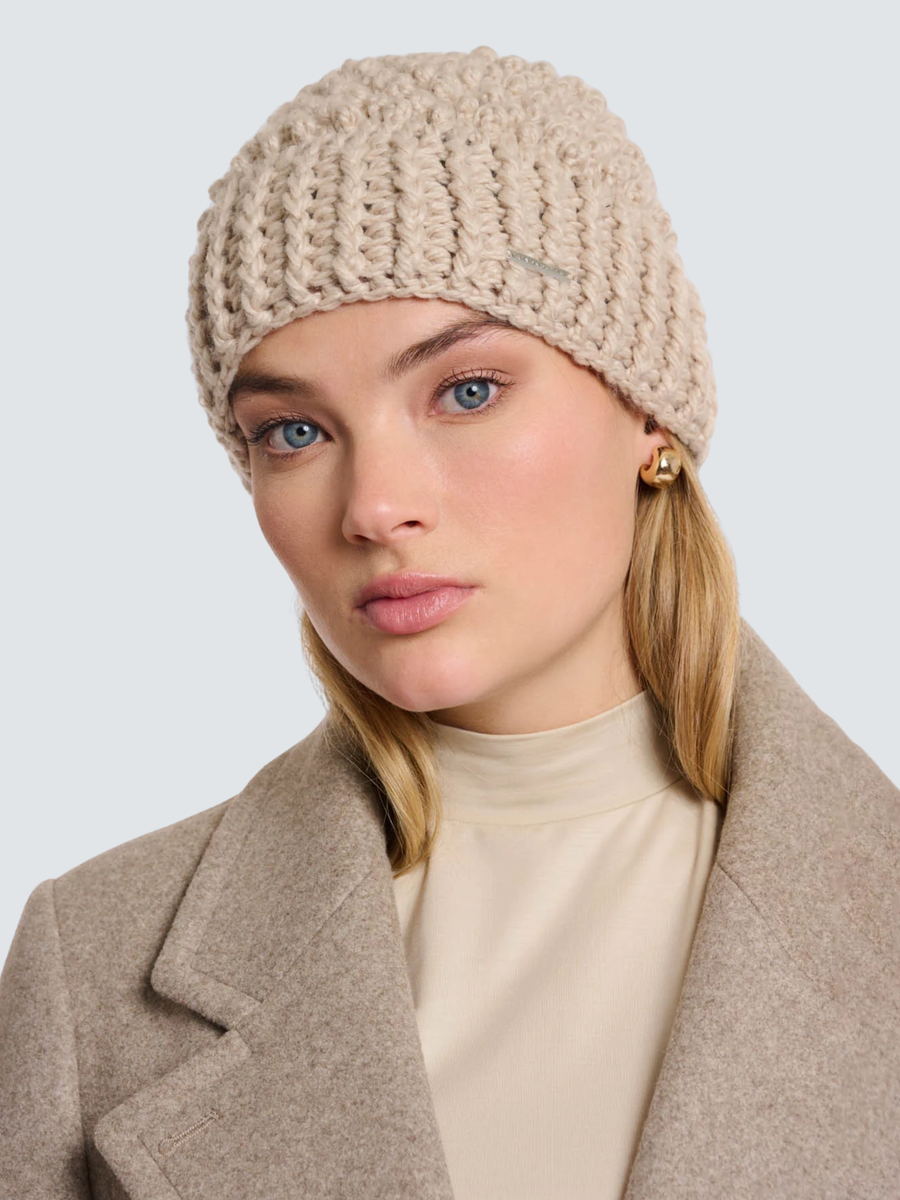 Cappello "Kevina beanie" Rino & Pelle beige Kevina.7002512 Birch Rino & Pelle 