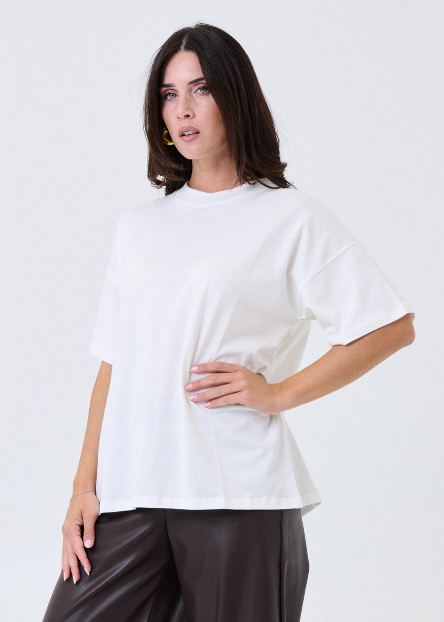 T-Shirt oversize Vicolo panna UF0064 PANNA Vicolo 