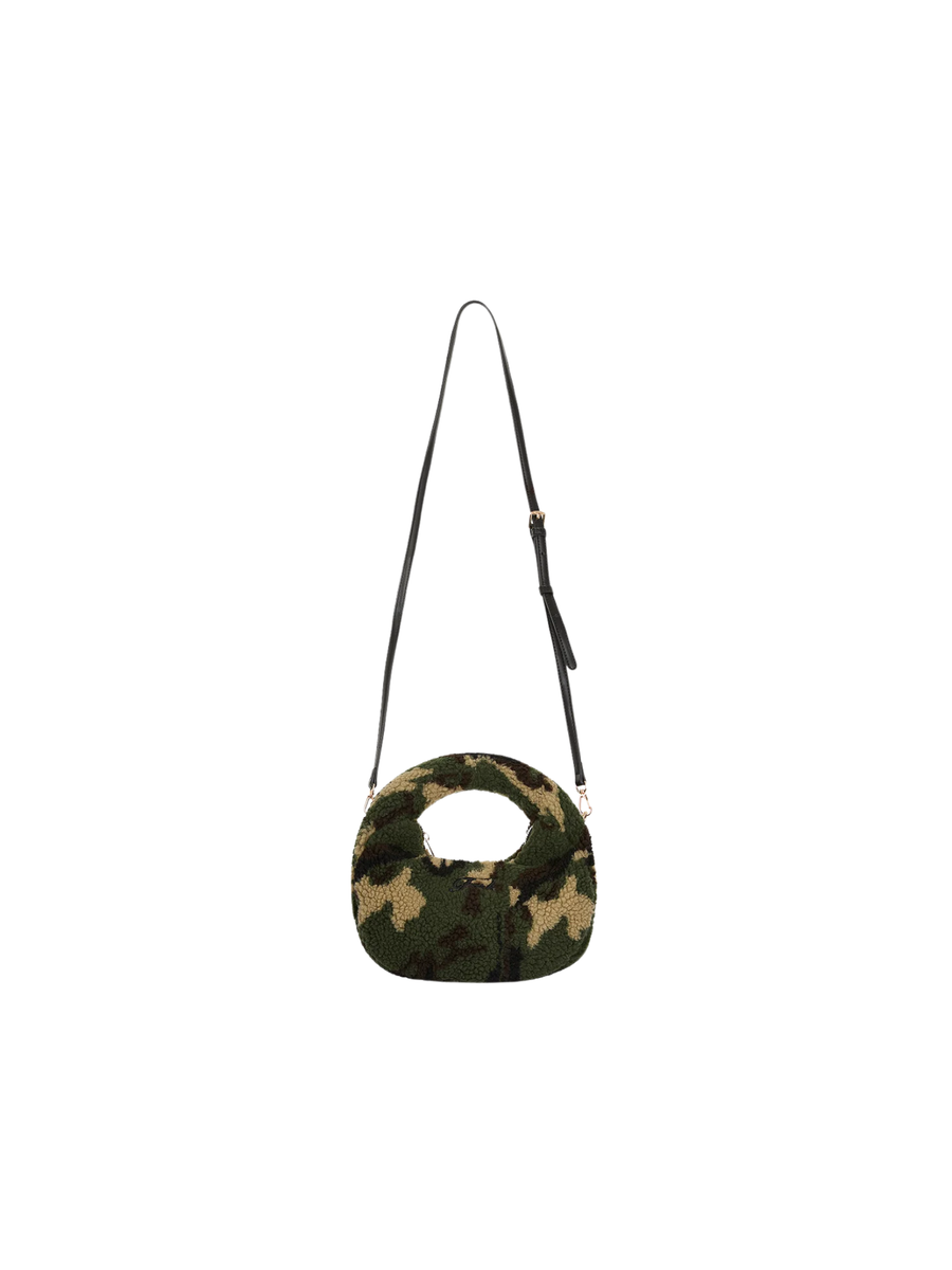Borsa a mano teddy Fk verde militare FA25-WW0015MG UNI Fk 