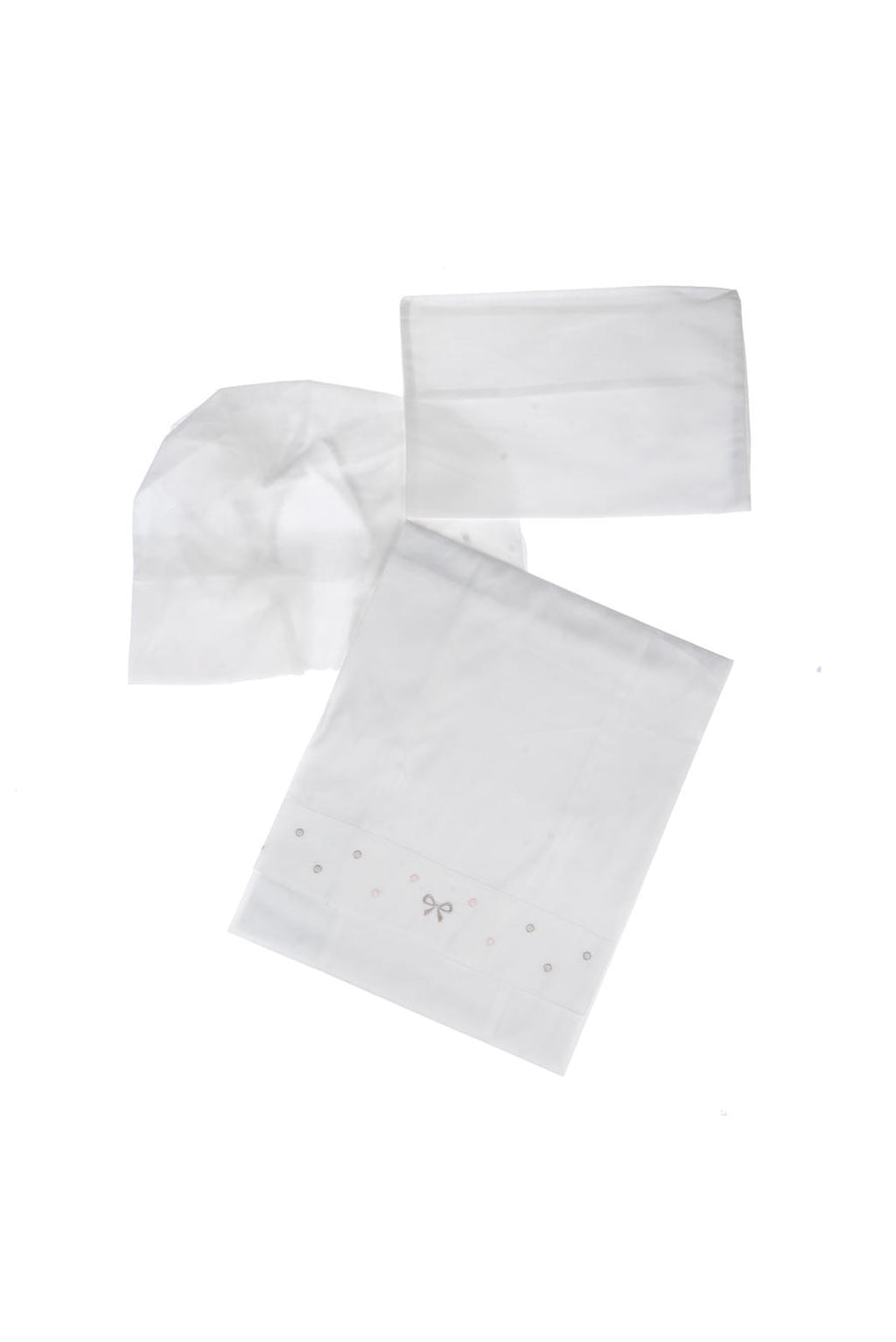 Set lenzuola con pois rosa IC21LE C23830 Marlù 