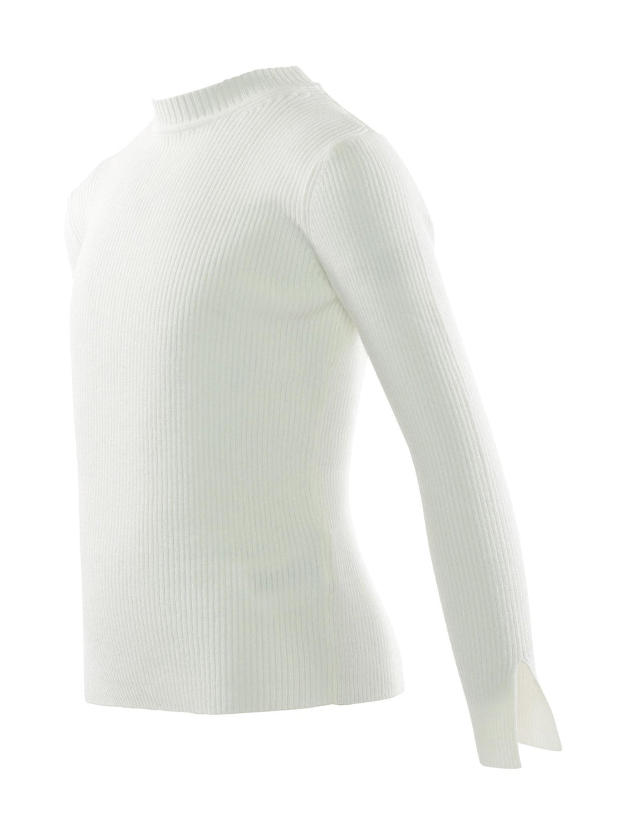 Dolcevita bianco latte a coste MGB1902 LAT Manila Grace 