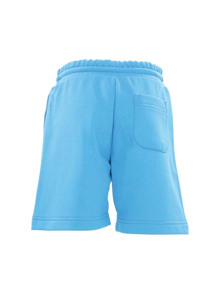 Bermuda azzurri con scritta logo bianca J01733 K881 Diesel 