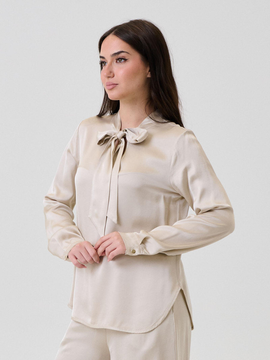 Camicia con fusciacca Armoire beige C973B22R LANA Armoire 
