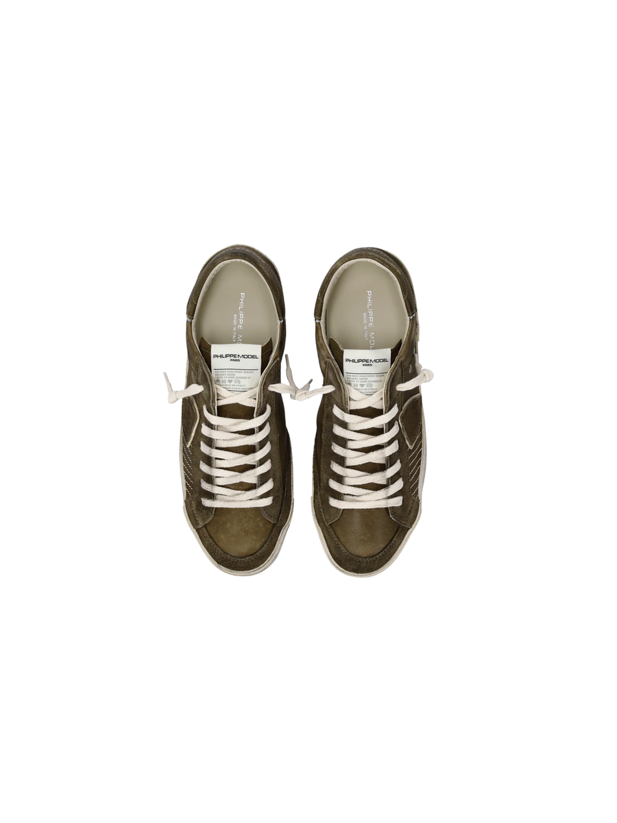 Sneakers "Prsx" Philippe Model verde militare PRLU XP10 Philippe Model 