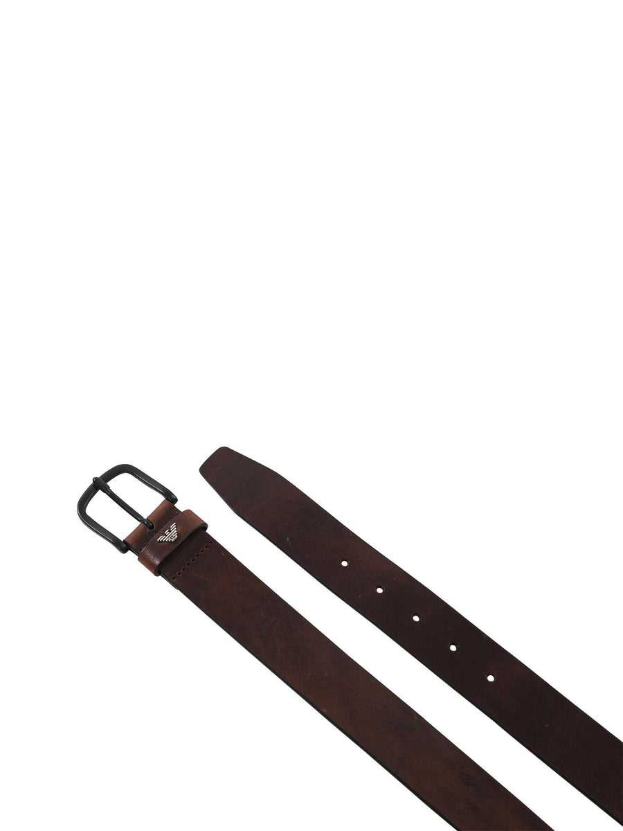 Cintura marrone in pelle Y4S524Y123V 80005 Emporio Armani 