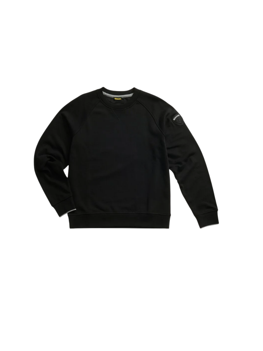 Felpa "Birch" Blauer nera BLUF03185 999 Blauer 