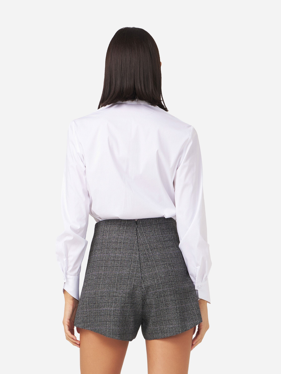 Camicia Silence Limited bianca con pieghe frontali CA7018 WHITE Silence Limited 