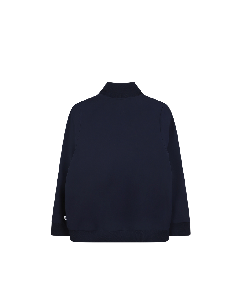 Giacca Boss blu navy con tasche frontali con pattina J52326 849 Boss 