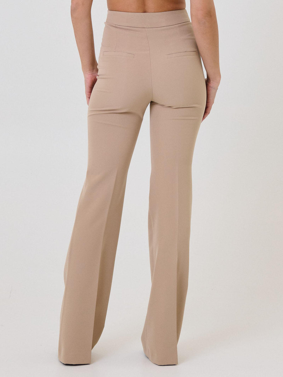 Pantalone "flare" Silence Limited sabbia NP2003GOLD SAND Silence Limited 