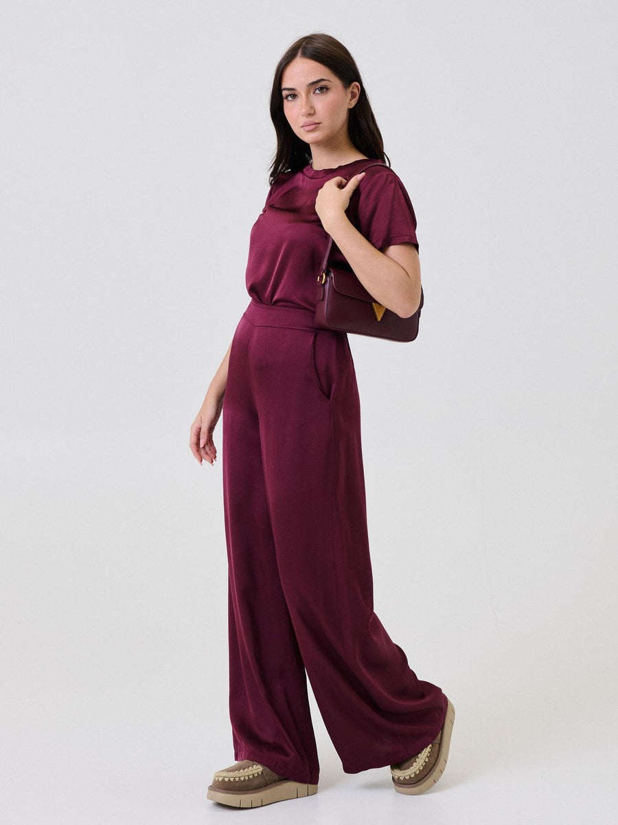 T-Shirt satinata Armoire vinaccio C821B97Q VINBRULE Armoire 