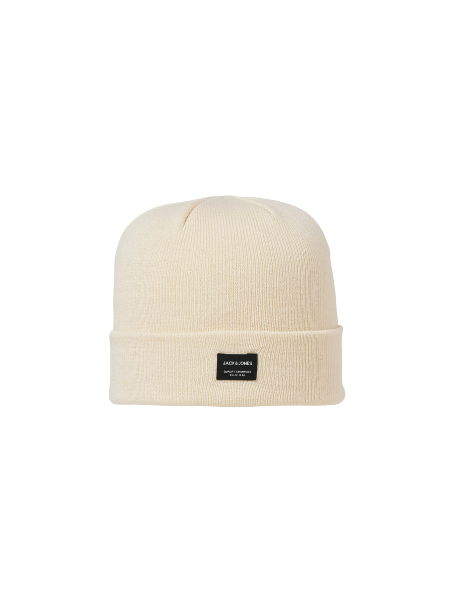 Cappello Jack & Jones panna con patch logato 12092815 Antique White Jack & Jones 