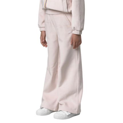 Pantalone in tuta "P. Jenny Velour Polar" K-Way rosa in velluto K8138JW B3E K-WAY 