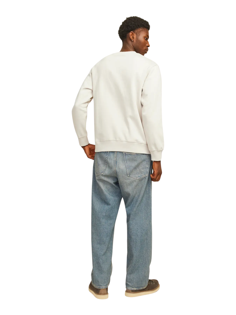 Felpa Jack & Jones bianca 12259945 Moonbeam Jack & Jones 