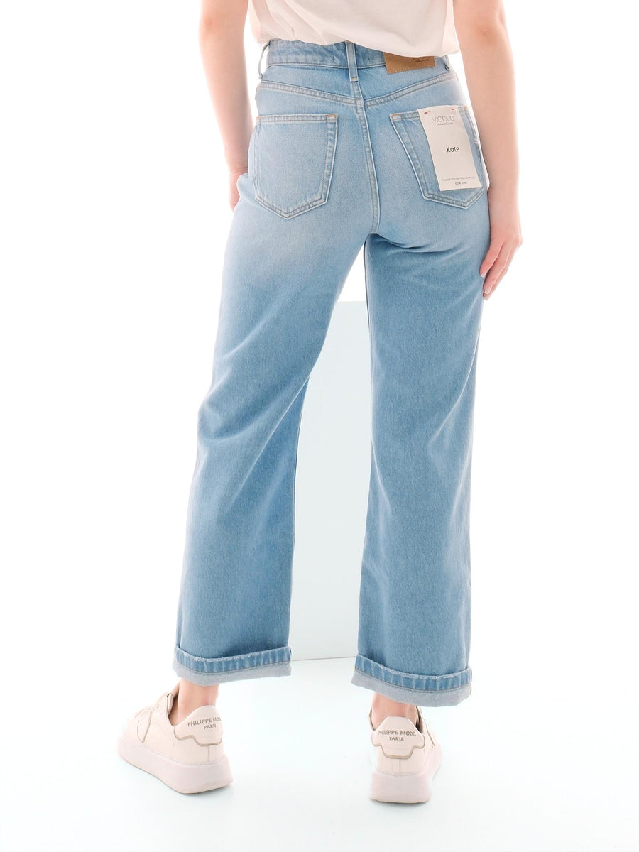Jeans "icon kate" Vicolo azzurro in denim DD5087 DNM Vicolo 