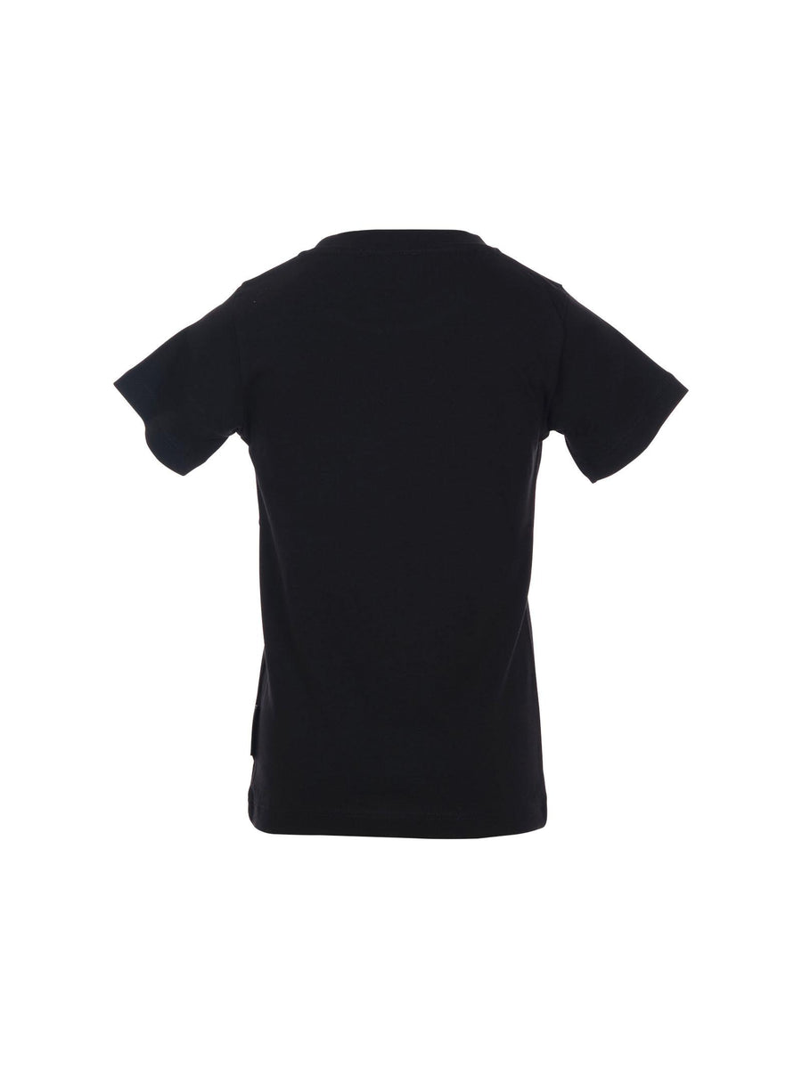 T-Shirt John Richmond nera con logo in gomma RBA25010TS BLACK John Richmond 
